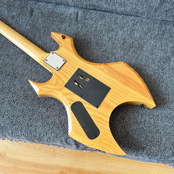 PANGO Music Electric Guitar with Spalted Maple Top (ABG-126)