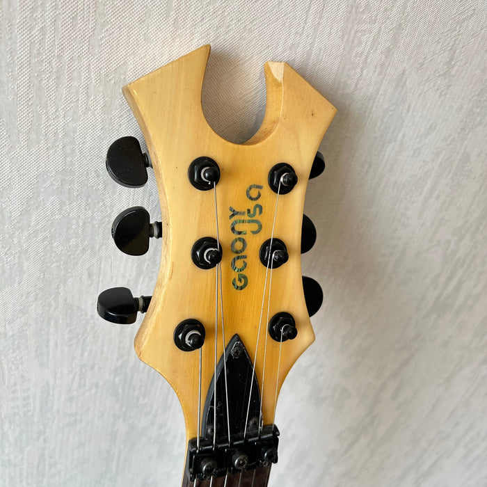 PANGO Music Electric Guitar with Spalted Maple Top (ABG-126)