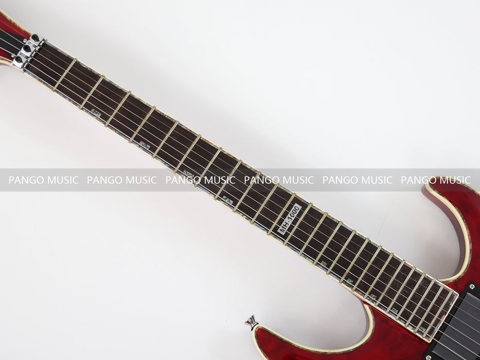 PANGO MUSIC Electric Guitar with Quilted Maple Top (GKS-097)