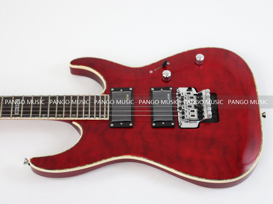 PANGO MUSIC Electric Guitar with Quilted Maple Top (GKS-097)