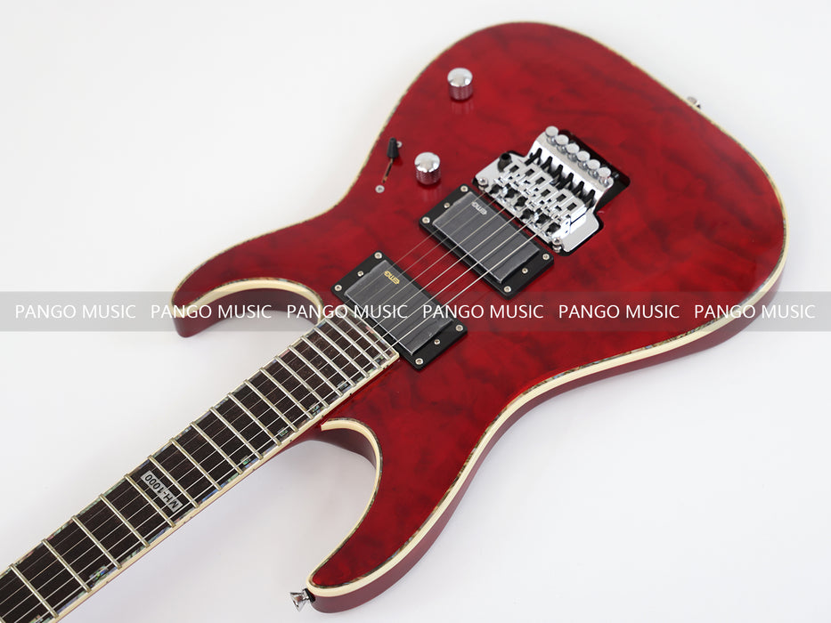 PANGO MUSIC Electric Guitar with Quilted Maple Top (GKS-097)