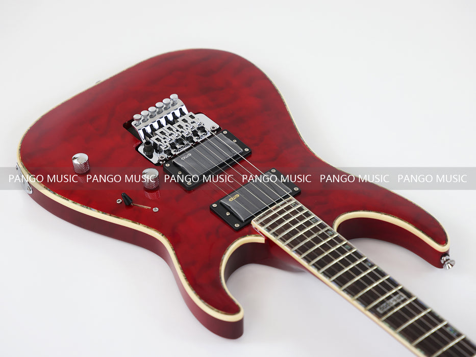 PANGO MUSIC Electric Guitar with Quilted Maple Top (GKS-097)