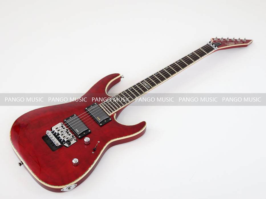 PANGO MUSIC Electric Guitar with Quilted Maple Top (GKS-097)