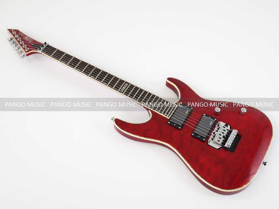 PANGO MUSIC Electric Guitar with Quilted Maple Top (GKS-097)