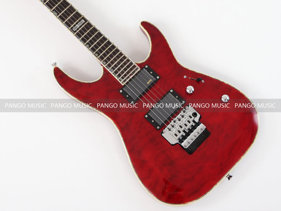 PANGO MUSIC Electric Guitar with Quilted Maple Top (GKS-097)