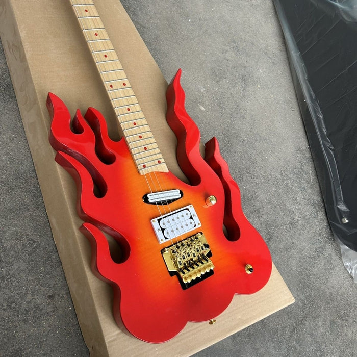 PANGO Music Fire Style Electric Guitar (PHJ-04)