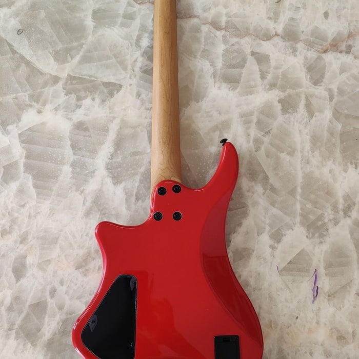 PANGO Music Headless Style Red Electric Guitar (PWT-065)