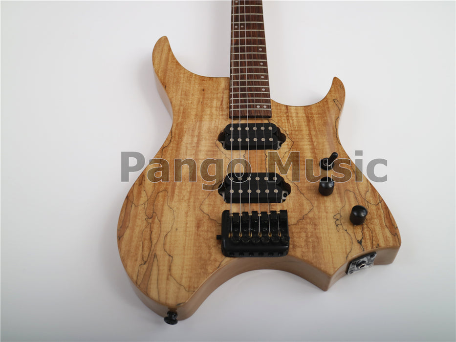 Ash Wood Body Headless Electric Guitar (LRF-001)