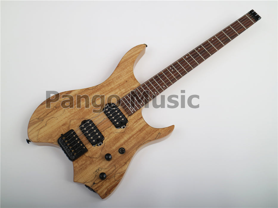 Ash Wood Body Headless Electric Guitar (LRF-001)