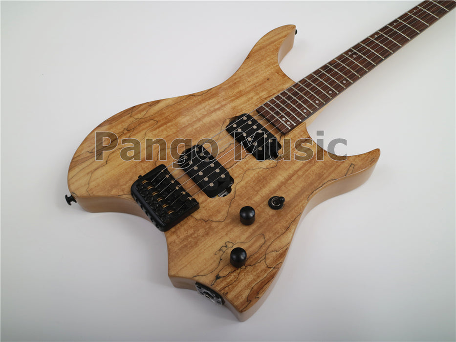 Ash Wood Body Headless Electric Guitar (LRF-001)