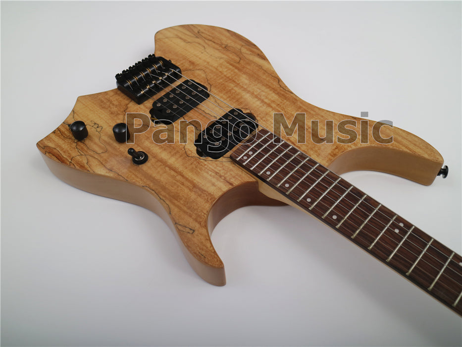 Ash Wood Body Headless Electric Guitar (LRF-001)