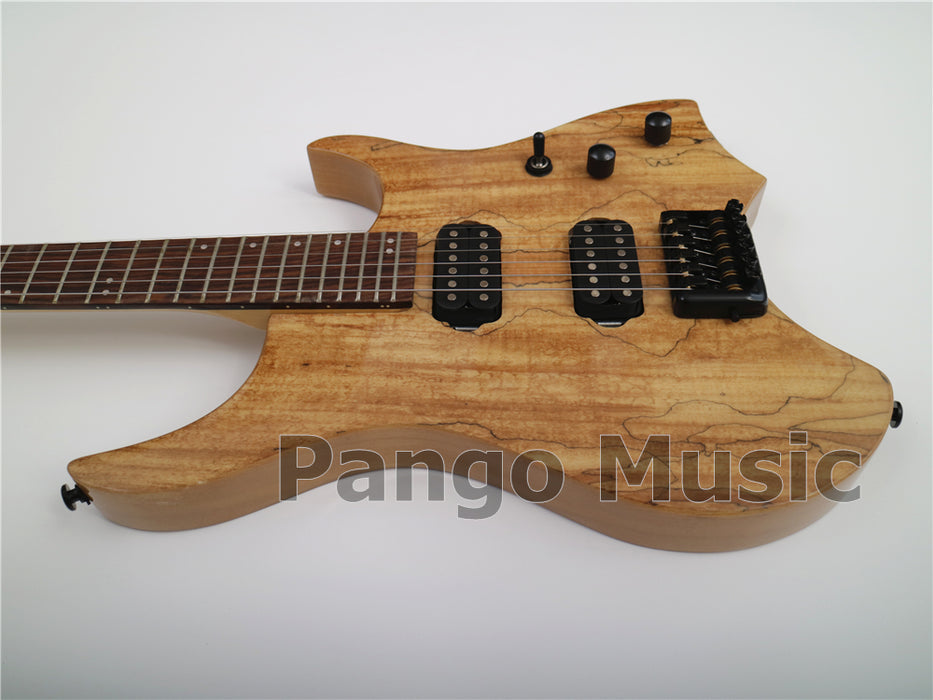 Ash Wood Body Headless Electric Guitar (LRF-001)