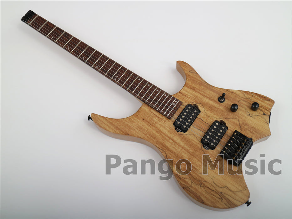 Ash Wood Body Headless Electric Guitar (LRF-001)