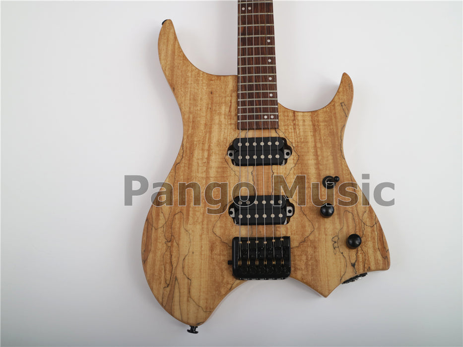 Ash Wood Body Headless Electric Guitar (LRF-001)