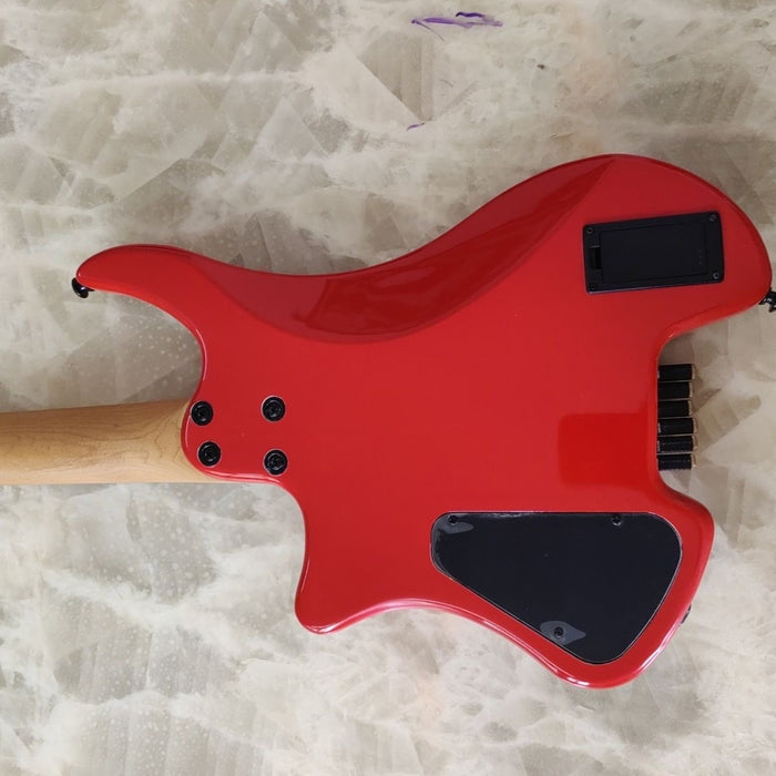 PANGO Music Headless Style Red Electric Guitar (PWT-065)