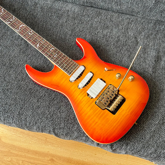 PANGO Music Sunburst Color Electric Guitar (PJS-821)