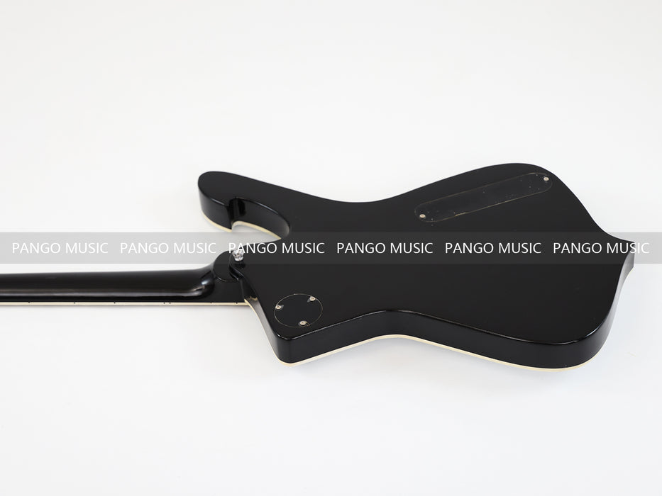 PANGO MUSIC Left Hand Electric Guitar with Cracked Mirror Top (GKS-028)