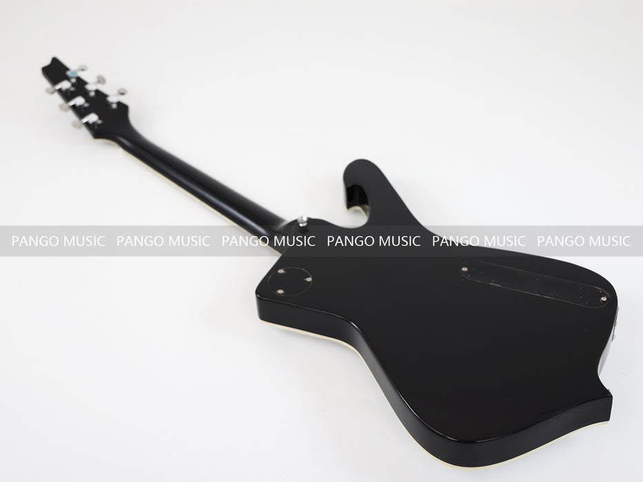 PANGO MUSIC Left Hand Electric Guitar with Cracked Mirror Top (GKS-028)