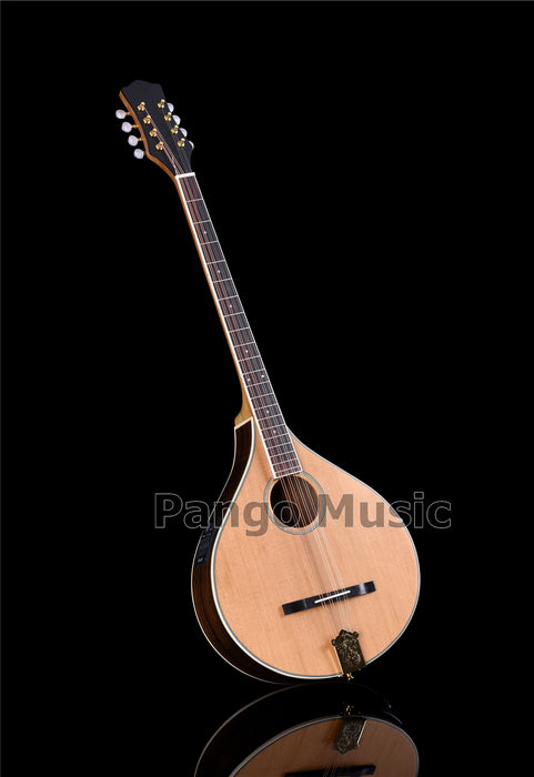 Solid Red Pine Top Irish Bouzouki with EQ (PBM-588S)