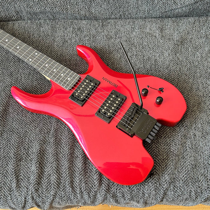PANGO Music Red Headless Electric Guitar (PMG-003)