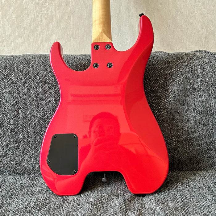 PANGO Music Red Headless Electric Guitar (PMG-003)