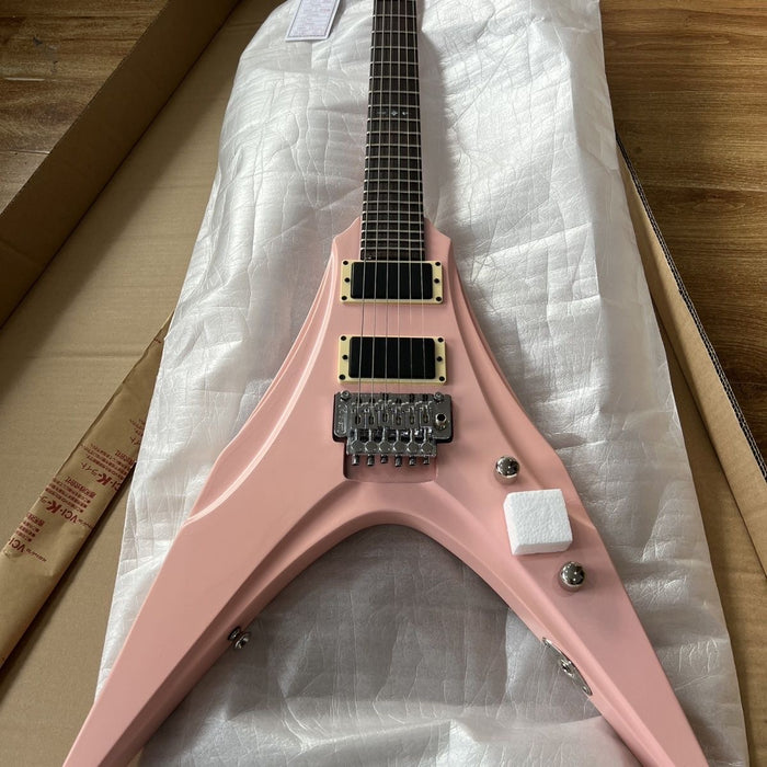 PANGO Music DB Style Pink Electric Guitar (PDB-089)