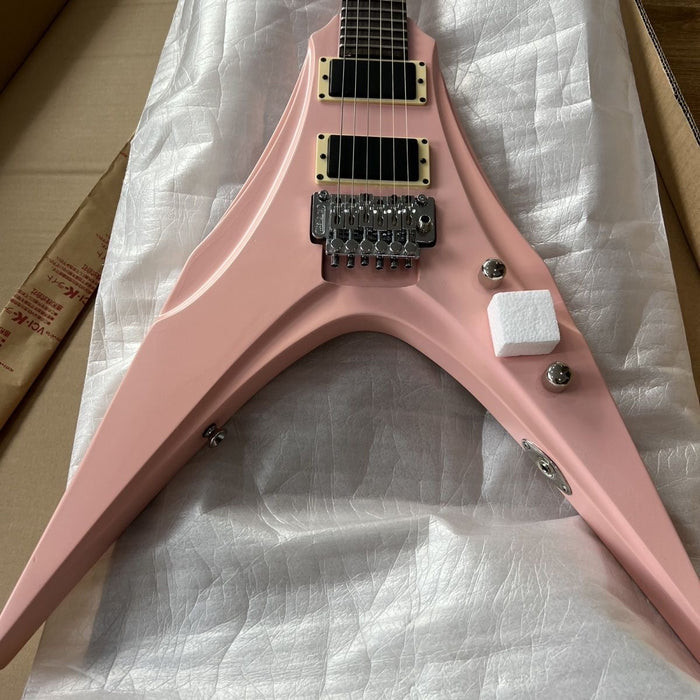 PANGO Music DB Style Pink Electric Guitar (PDB-089)