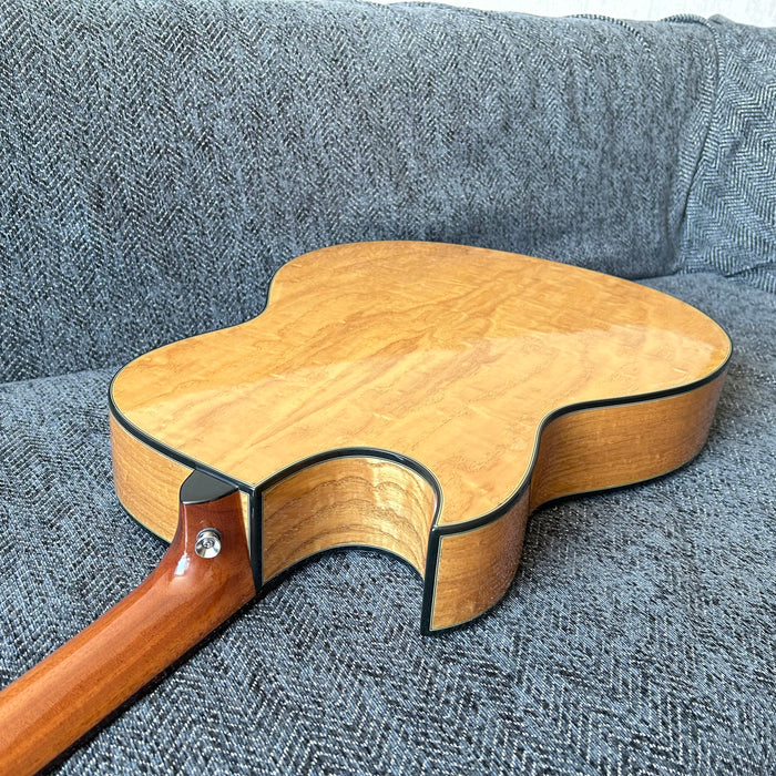 Shanghai Music Show Sample 41 Inch Acoustic Guitar with LED EQ (QAG-AT4)