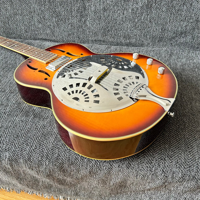 PANGO Music 6 Strings Resonator Electric Guitar (YMZ-015S)