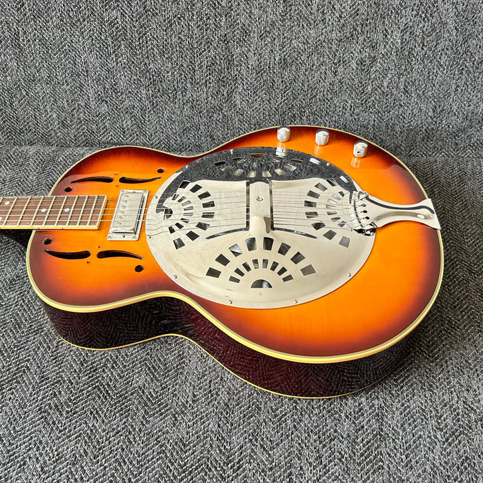 PANGO Music 6 Strings Resonator Electric Guitar (YMZ-015S)