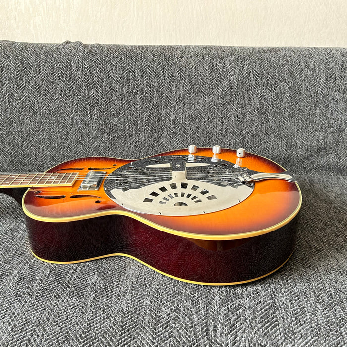 PANGO Music 6 Strings Resonator Electric Guitar (YMZ-015S)