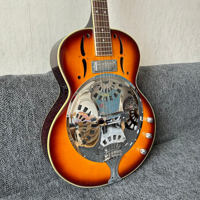 PANGO Music 6 Strings Resonator Electric Guitar (YMZ-015S)