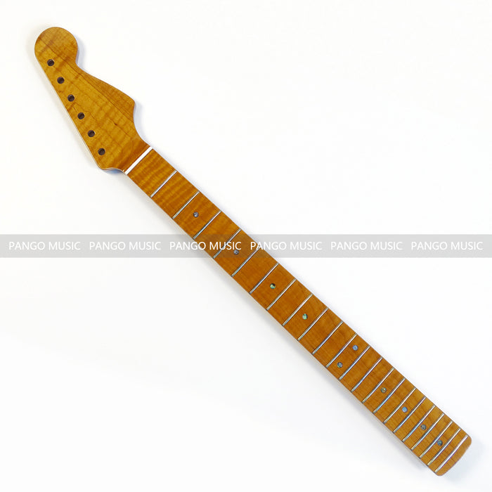 Standard 60S Roasted Flamed Maple ST Style Electric Guitar Neck (2031-S)