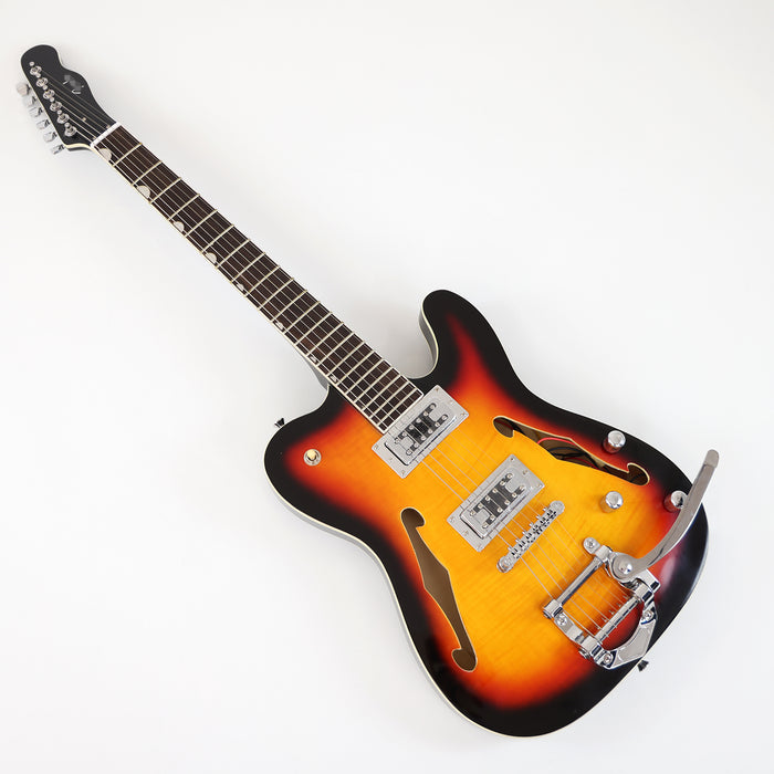 PANGO MUSIC TL Style Electric Guitar with Flamed Maple Top (GKS-059)