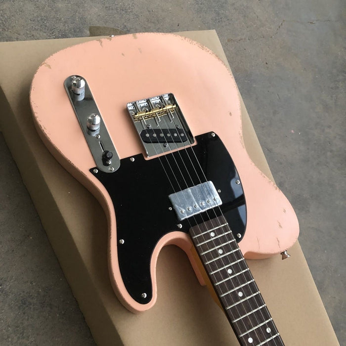 TL Used Style Pink Body Electric Guitar (PHJ-618)