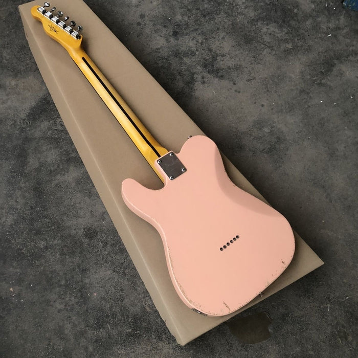 TL Used Style Pink Body Electric Guitar (PHJ-618)