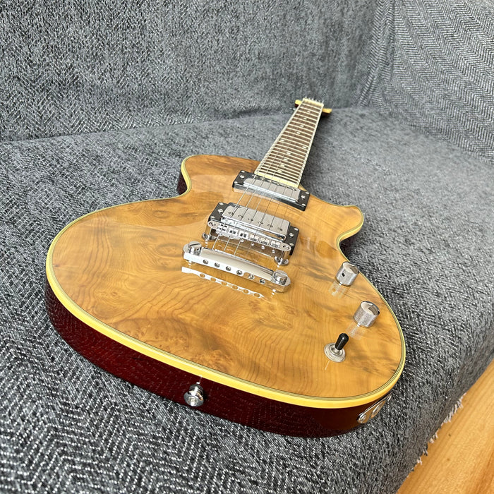 PANGO Music Electric Guitar with Burl Maple Top (YMZ-211)