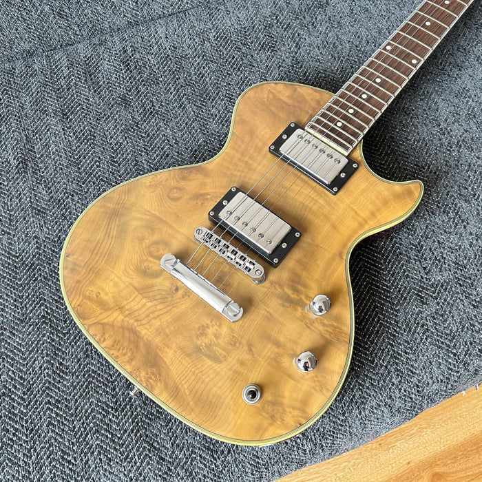 PANGO Music Electric Guitar with Burl Maple Top (YMZ-211)