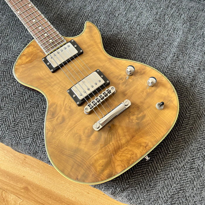 PANGO Music Electric Guitar with Burl Maple Top (YMZ-211)