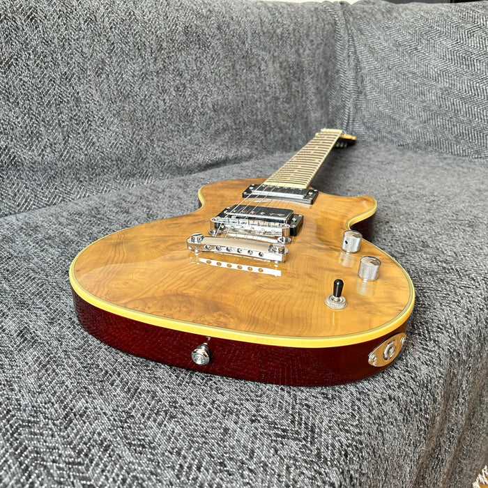 PANGO Music Electric Guitar with Burl Maple Top (YMZ-211)