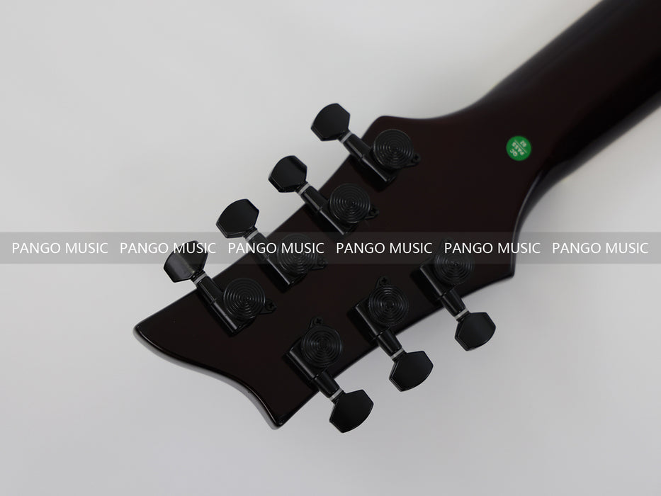 PANGO Music 7 Strings Electric Guitar with F Holes (YMZ-010S)