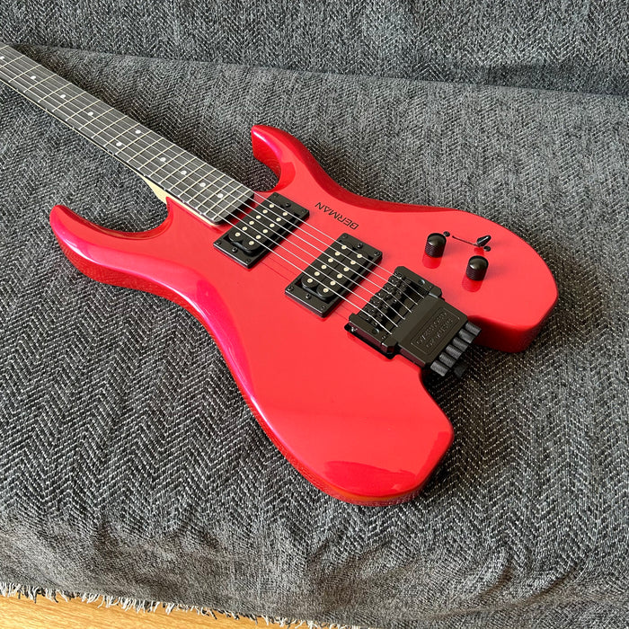 PANGO Music Red Headless Electric Guitar (PMG-003)