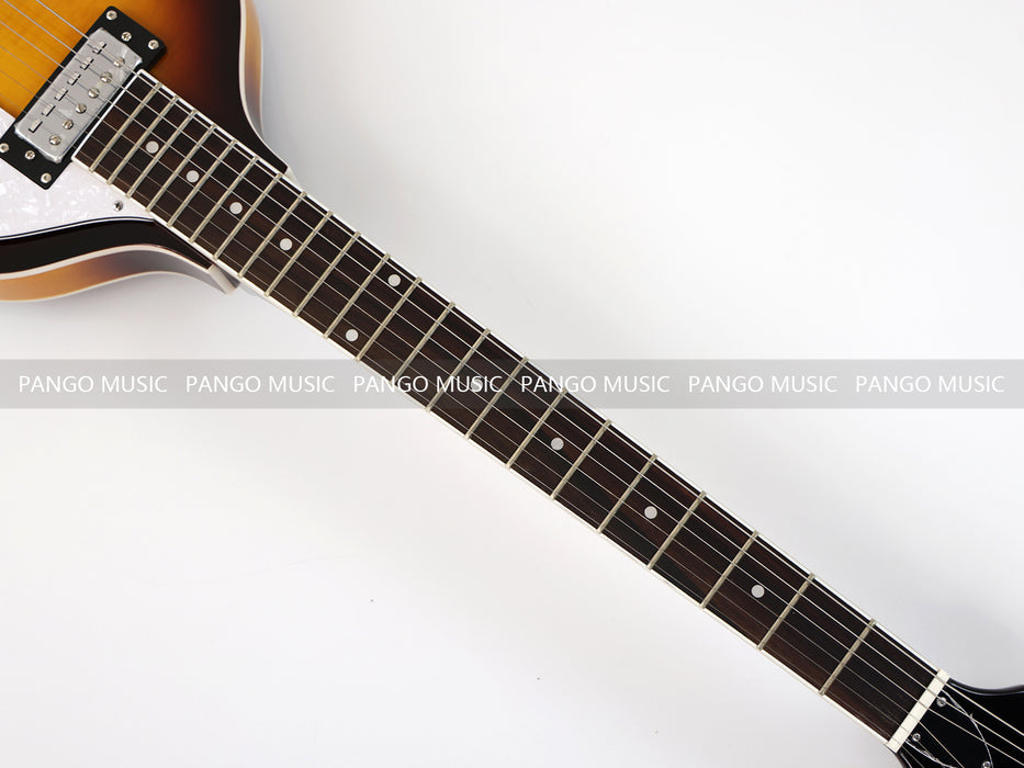 PANGO Music Semi Hollow Body Violin Style Electric Guitar (PHY-105)