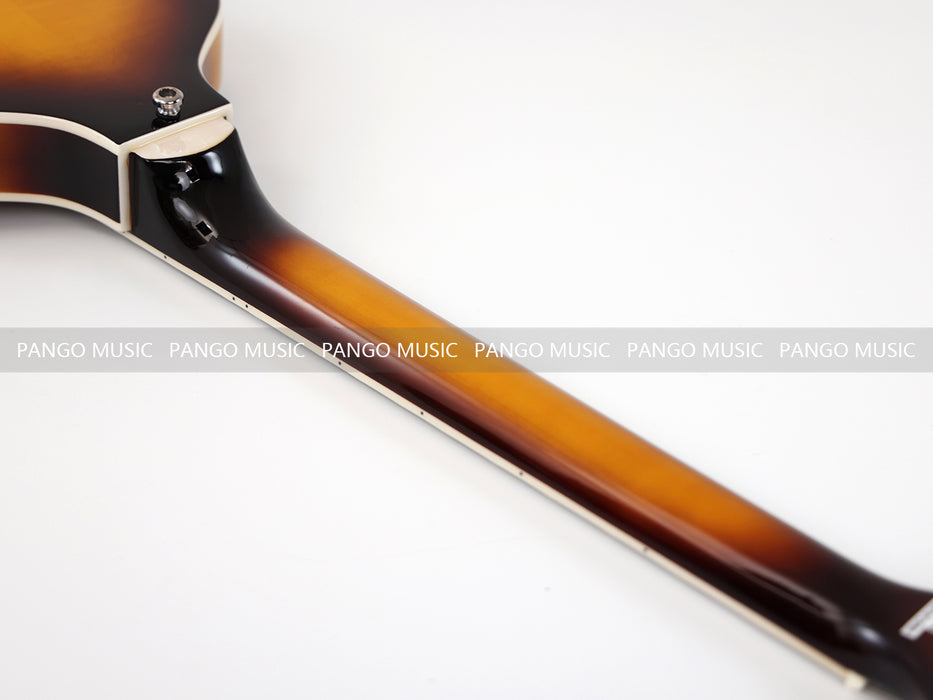 PANGO Music Semi Hollow Body Violin Style Electric Guitar (PHY-105)