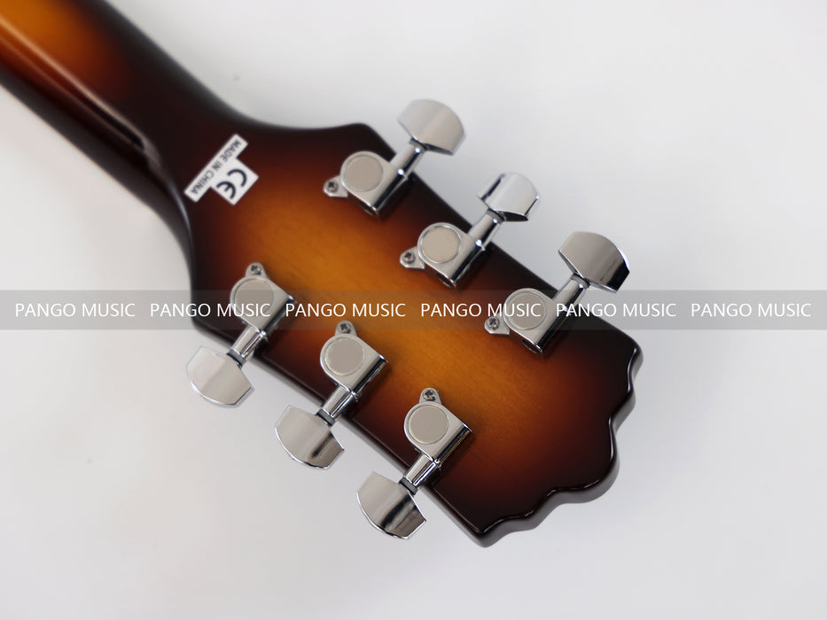 PANGO Music Semi Hollow Body Violin Style Electric Guitar (PHY-105)