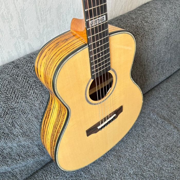 38 Inch Solid Spruce Acoustic Guitar (Shanghai Music Show Sample, JN350)