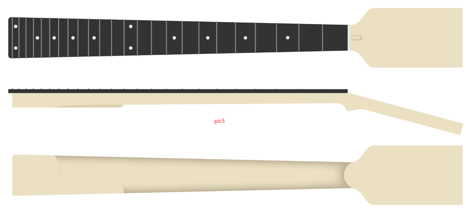 Custom Design Electric Guitar Neck ( 2024-08-19)