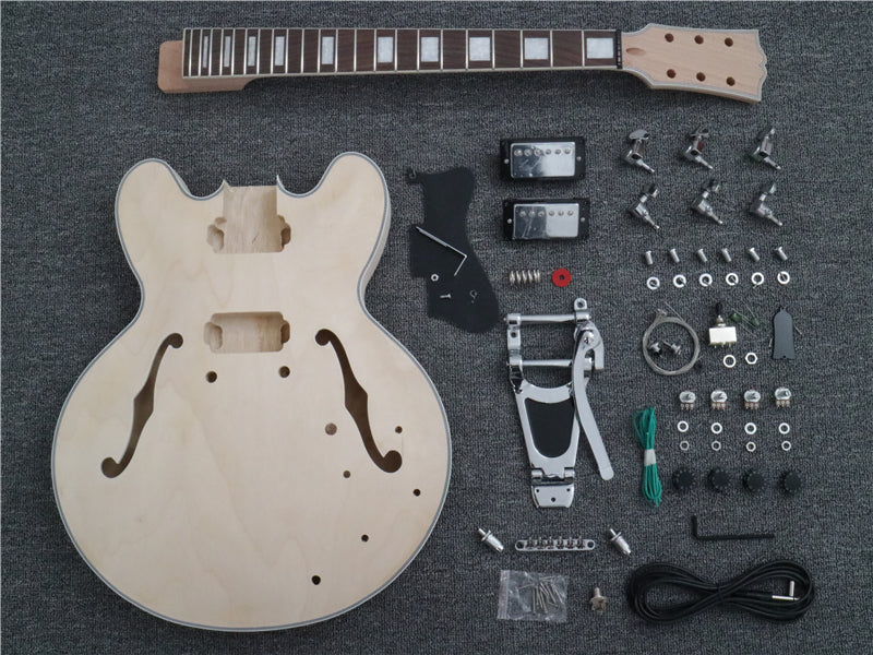 Semi Hollow ES-335 DIY Electric Guitar Kit (PES335-28)