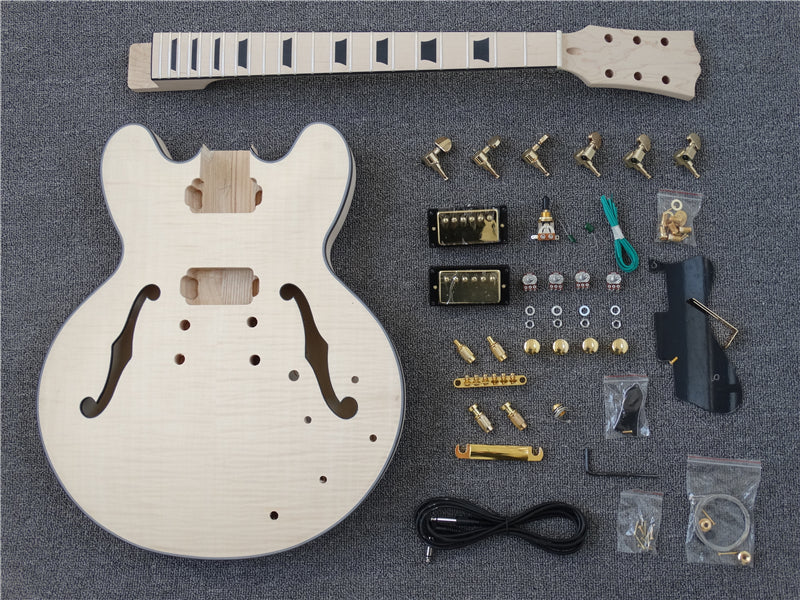 Semi Hollow ES-335 DIY Electric Guitar Kit (PES335-57)