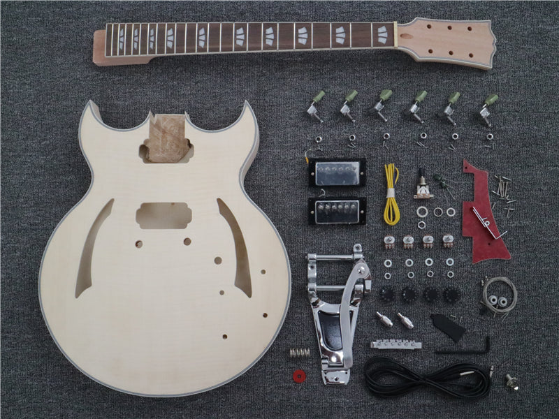 Semi Hollow ES-335 Style DIY Electric Guitar Kit (PHB-740)